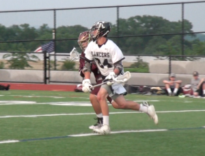 Longmeadow middie Max Stukalin finished with five goals and an assist