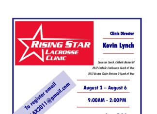 Rising Star Lacrosse Clinic at Catholic Memorial