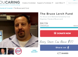 Bruce Lerch Fund Hits 90k