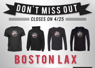 DON’T MISS OUT: BostonLax Custom Tops Webstore Extended 4/25