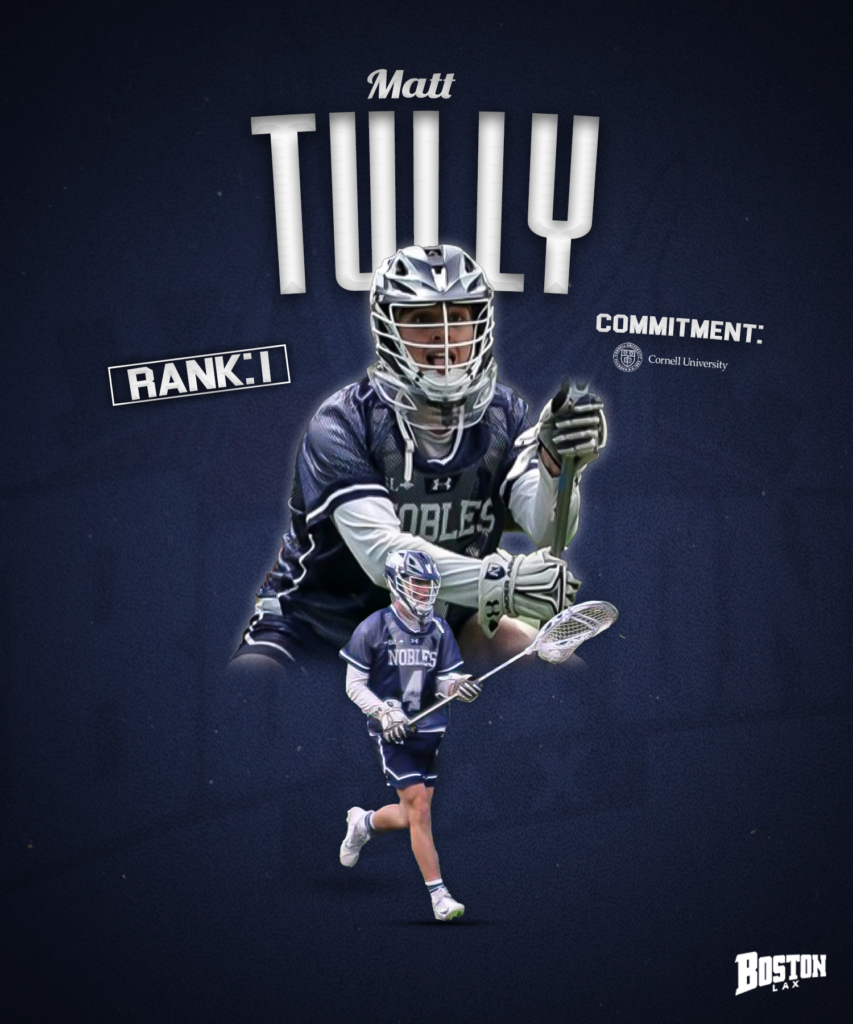 Top 100 Players (1) Matt Tully, Noble & Greenough BostonLax