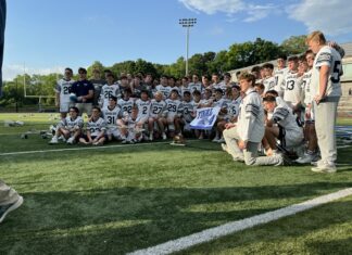 MIAA D1 Elite 8: (1) St. John’s Prep 17, (7) Franklin 3 – Eagles throttle Panthers to reach another Final 4