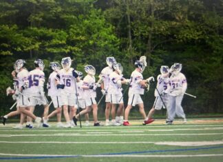 Lincoln-Sudbury 14, Reading 7 – Warriors stifle Rockets to earn impressive win (VIDEO)