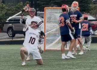 (3) St. Sebastian’s 12, (4) Milton Academy 11 – Arrows alone in 1st place on Curry’s late goal