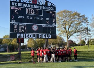 (2) St. Sebastian’s 15, (5) Belmont Hill 9 – Arrows beat Sextants for first time in 6 years, clinch home playoff game